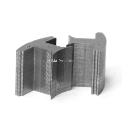 OEM Stamping Die Tool OD76.4mm 9 slot Motor Rotore Statore Nuclei di laminazione