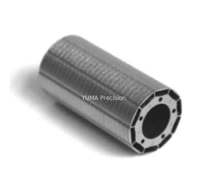 OD57.8mm personalizzato vendita calda motore elettrico rotore statore laminazione nucleo statore e pile rotori per servomotore