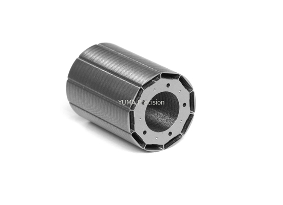 OEM Stamping Die Tool OD77mm 12 slot Motor Rotore Statore Nuclei di laminazione