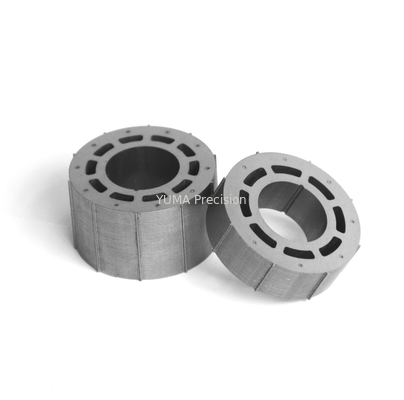 Rotore e statore motore a inerzia piccola OD122mm Personalizzato Vari modelli nucleo motore Rotore e statore in acciaio al silicio di alta qualità